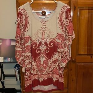 Bohemian paisley top